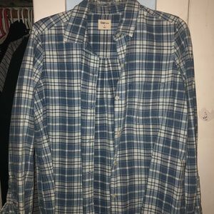 Blue flannel from gap